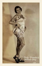 Tattooed Lady - Betty Broadbent Tattoo RPPC Photo Postcard COPY