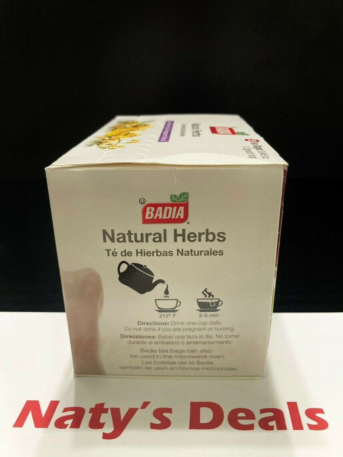 Badia-Natural Herbs Slimming & Slim Tea Lose Weight Detox 4 items   100 tea bags