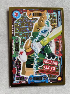 ARCADE LLOYD - LE 5 - Ninjago Cards Serie 5 Next Level - limitiert NEU !!!