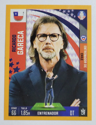 COPA AMERICA USA 2024 3R Sticker #038 RICARDO GARECA Chile Soccer Team