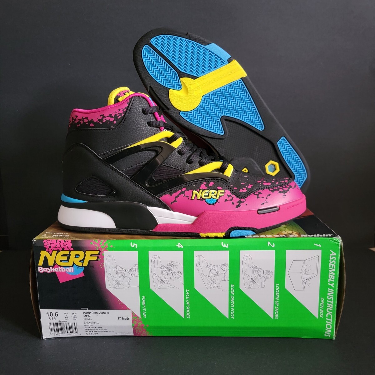 Nerf Reebok Pump Release 2021 Reebok Pump Omni Zone 