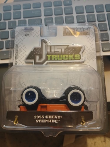 Jada Metals Die Cast JUST TRUCKS 1955 Chevy Stepside ORANGE 54mm Maßstab 1:32 - Bild 2 von 2