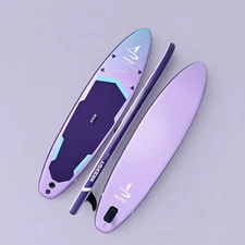 Pooboo 11" Inflatable Stand Up Paddle Board 6' Thick Blow Up SUP Paddle BoardC4w