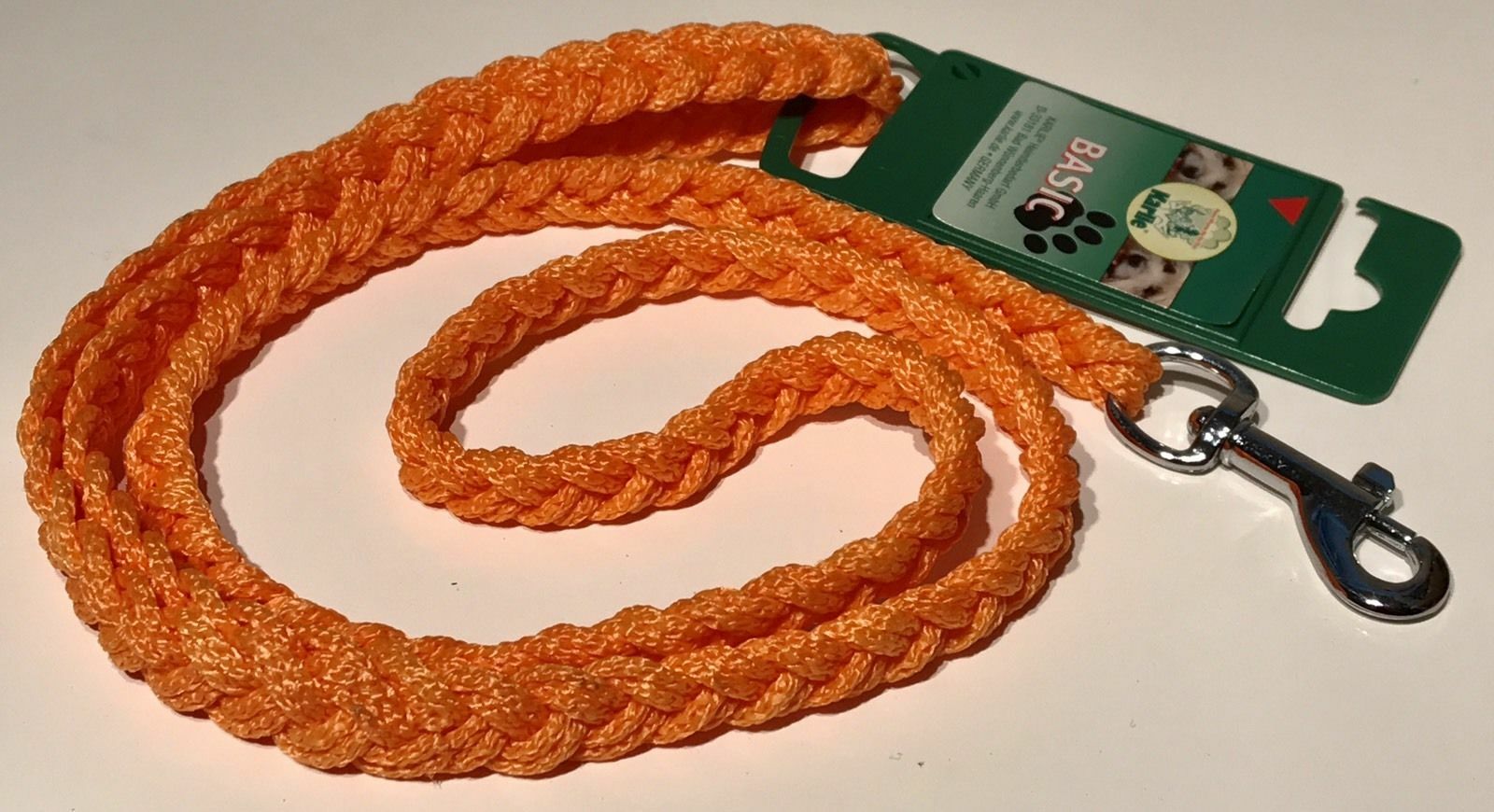 100cm Long Braided Dog Pet Lead Leash Harness With Metal Clip, 7 Colours eBay