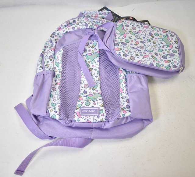 Fuel Deluxe Backpack and Lunch Bag Set Unicorn Sweets for sale online