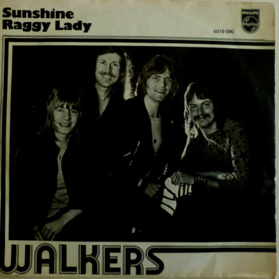 7'' 1972 DENMARK PRESS RARE MINT- ! THE WALKERS Sunshine