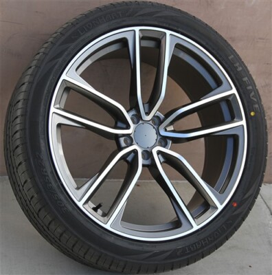(4)SET 22'' 22X9/22x10.5 WHEELS & TIRES PKG BENZ GLE350 GLE450 GLE580 GLS450