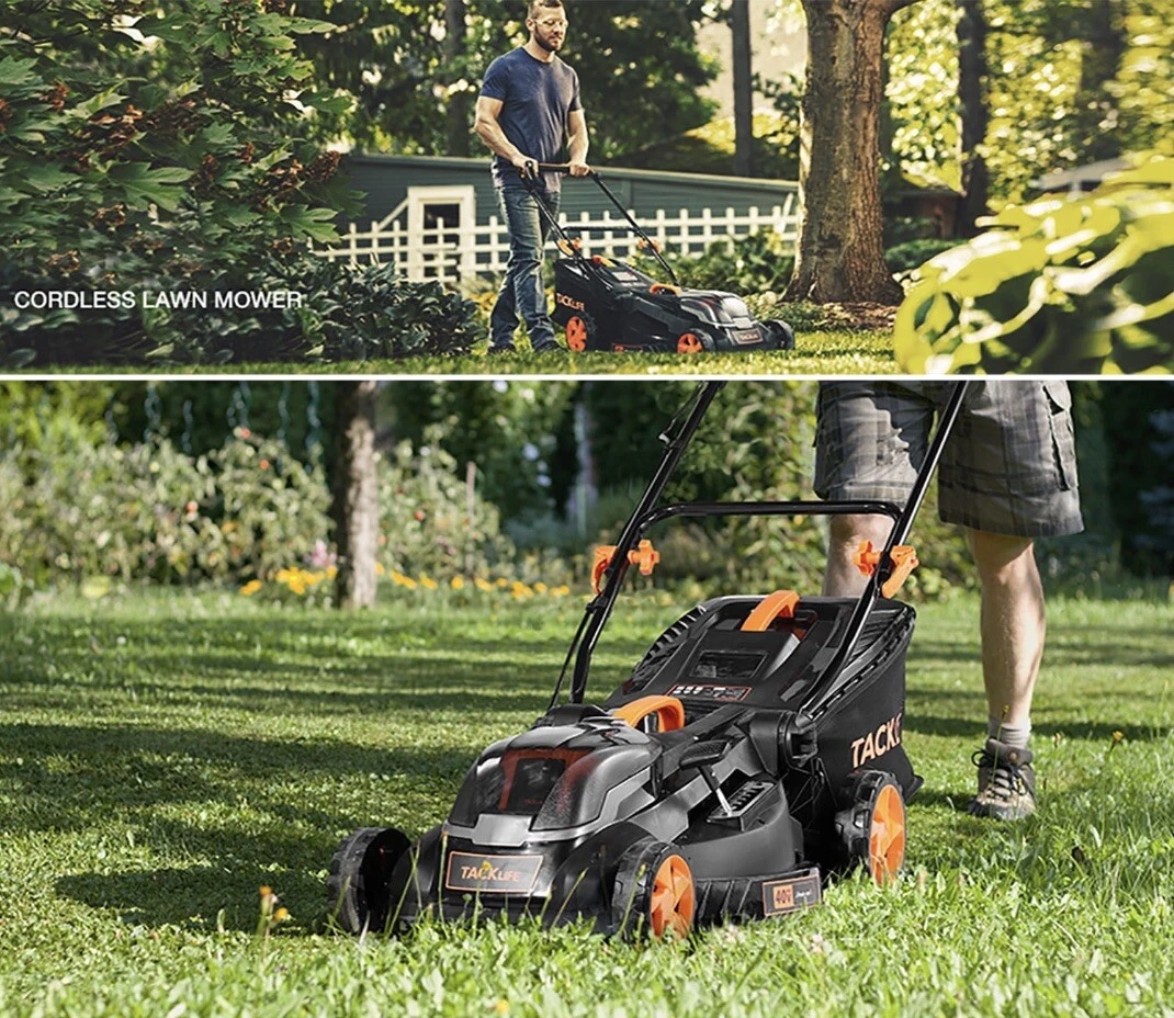 Electric lawn cheap mower automatic