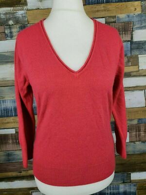 M&Co Damen Top Rot Größe S