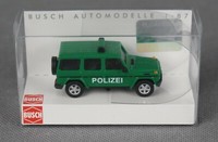 "Busch 51410 (H0, 1:87) Mercedes-Benz G-Klasse \"Polizei\""