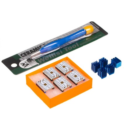 5x TMC2208 FYSETC V1.2 ultra silent Schrittmotortreiber 3D-Drucker, PRIO-Versand