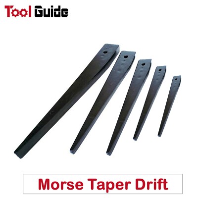 MT MS 0-6 Morse Taper Shank Drift Key Drill Chuck Tang Arbor