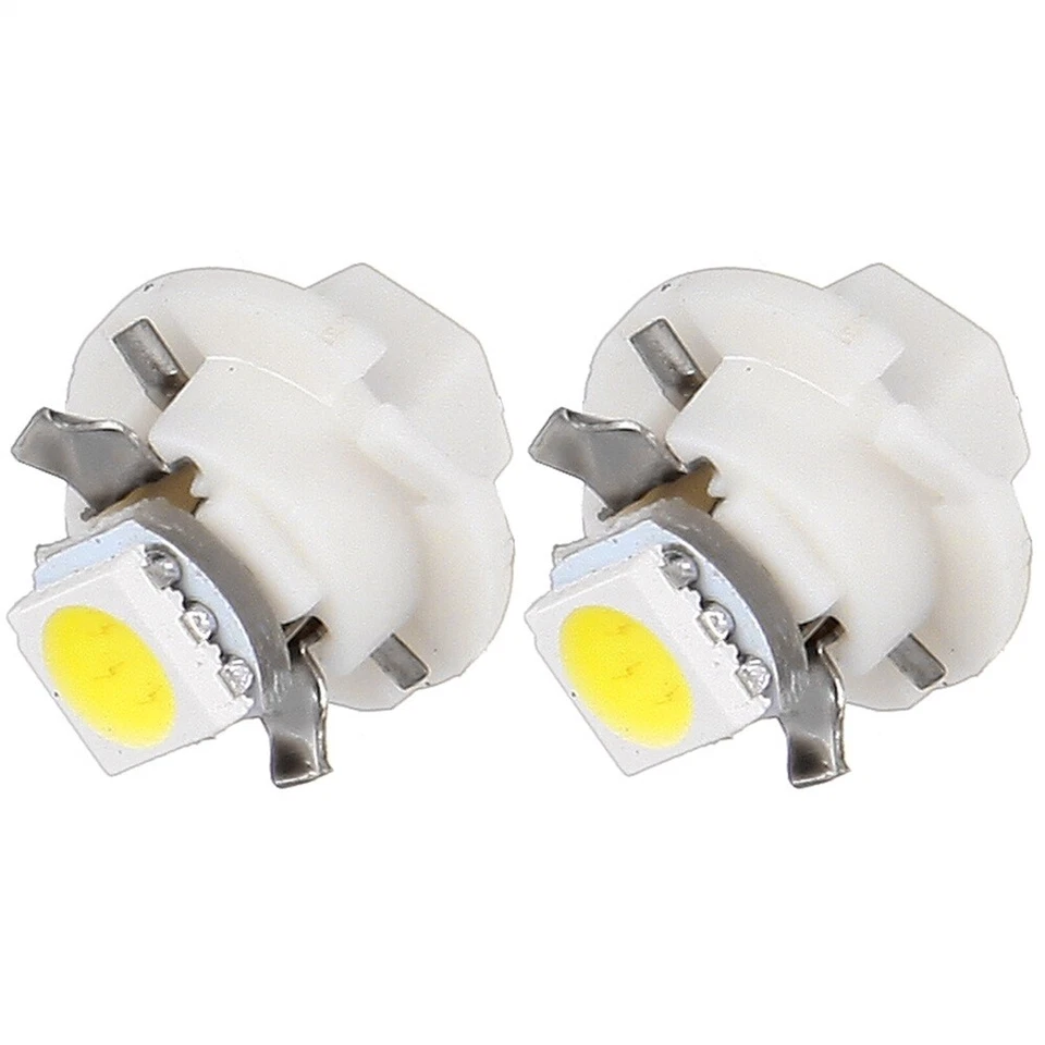 20x B8.4D 5050-SMD White LED Bulbs Auto Instrument Cluster Gauge Panel Lights - Image 2 of 4