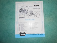Nomenclature ABG Vap volant magnétique type VG ou VD 150