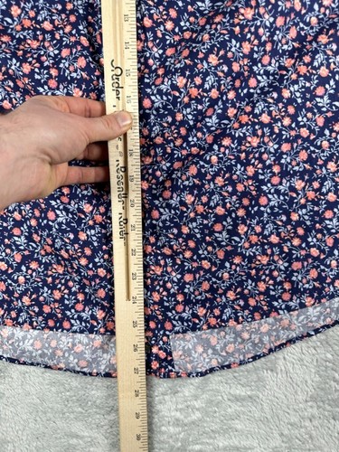LL Bean Top Mujer 2X Camisa Floral Resistente a las Arrugas Preppy Bloomcore Exterior - Imagen 8 de 14