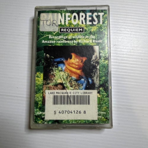 Rainforest Requiem Recordings Of Wildlife In The Amazon Cassette Tape 1989