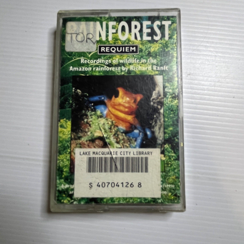 Rainforest Requiem Recordings Of Wildlife In The Amazon Cassette Tape 1989 - Picture 1 of 7