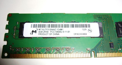 3 X PC RAM Arbeitsspeicher 4 Gb /12 Gb 2rx8 pc3 10600u 9 11 b1 geprüft - Bild 3 von 3