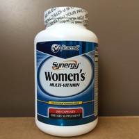 Vitacost Synergy Women's Multi-vitamin 240 Capsules Best By 12/17 Sale Vitacost Synergy Women's Multi-vitamin 240 Capsules Best By 12/17 Sale