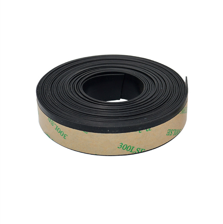 4M 15MM Car Windshield Seal Rubber Side Window Glass Moulding Strip Waterproof