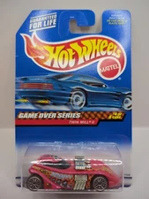 1999 Hot Wheels #960 Game Over Series 4/4 TWIN MILL ll Red w/Chrome Lace Spoke