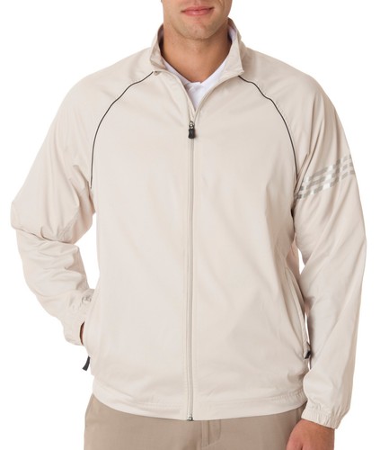 Adidas Golf - a69, a169, Windshirt, Shirt, Mens Three Stripes ClimaProof Jacket - Picture 13 of 38