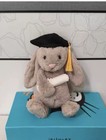 Jellycat Bashful Bunny Graduation Outfit New w/ Tag Bag Authentic Birthday Gift