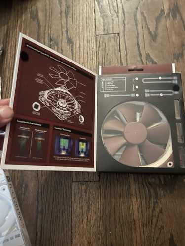 Noctua NF-F12 PWM, Ventilateur silencieux premium, 4 broches (120 mm, marron) - Occasion - Photo 9/12