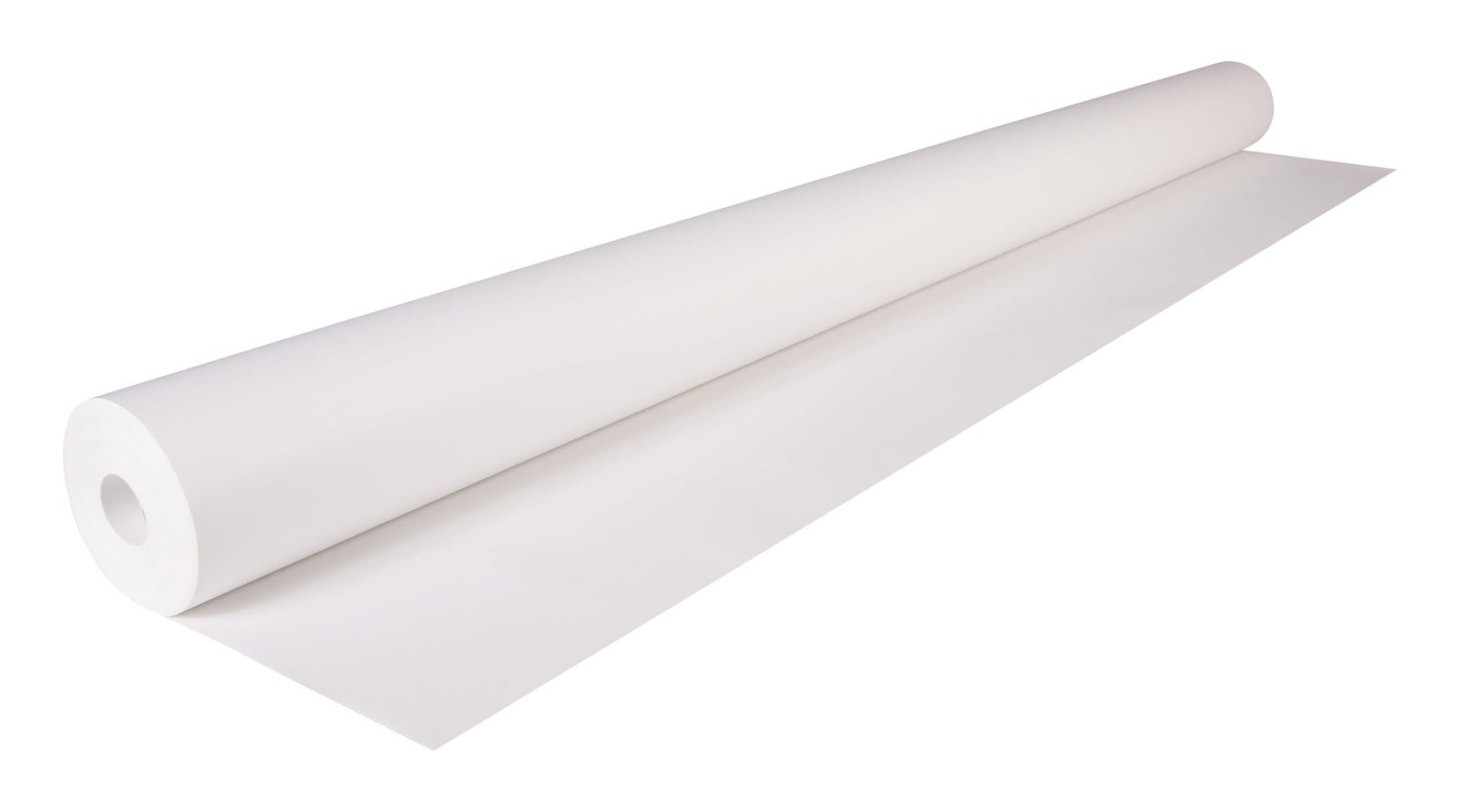 Rouleau de papier kraft blanc 60g pour des ateliers dessins et emballages cadeaux épurés