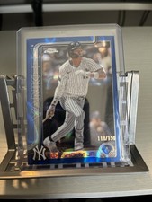 2025 TOPPS CHROME JAZZ CHISHOLM JR. BLUE REFRACTOR #D 118/150