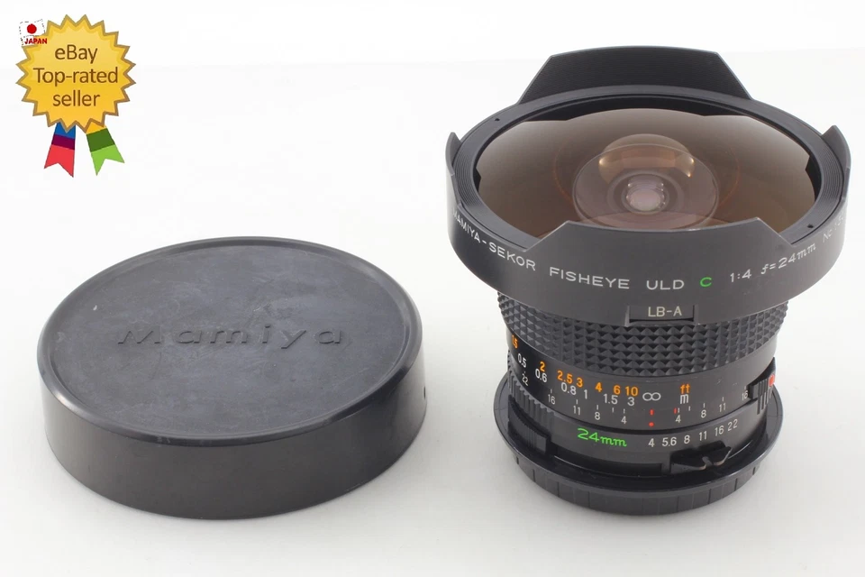 CLA'd [ Near MINT] Mamiya Sekor Fish eye ULD C 24mm f/4 Lens For M645 From JAPAN - Image 2 of 4