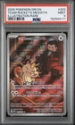 2025 POKEMON DRI EN-DESTINED RIVALS ILLUSTRATION RARE TEAM ROCKET'S MEOWTH PSA 9