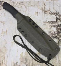 KYDEX SHEATH for MORA PATHFINDER,  COMBAT CLIP,  HAND MADE,  MORA334