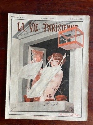 La Vie Parisienne 1924#49 - G.LEONNEC ''Le Dimanche Matin''-Kuhn Régnier-Curiosa
