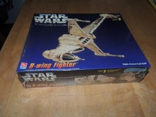 1995 AMT/ERTL Star Wars Limited Edition Gold B-Wing Fighter Model Kit NEW SEALED