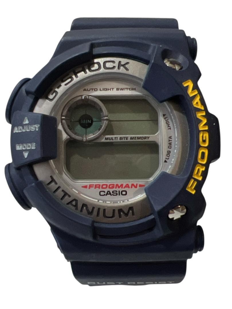 時計 G-SHOCK FROGMAN DW-9900NK-2JR Used CASIO G-Shock DW-9900NK-2JR Frogman Rubber Quartz Watch