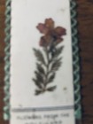 Vintage Bookmark w/ Tassel, Floral Pattern, Israel Travel Theme, Multicolor — photo 7