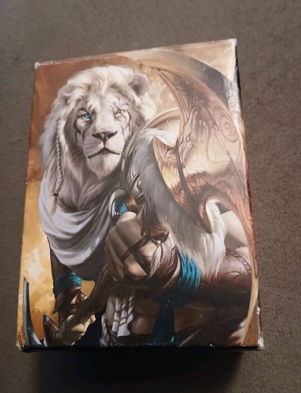 Magic The Gathering Aether Revolt Planeswalker Deck Box Only Ajani No Mtg Cards