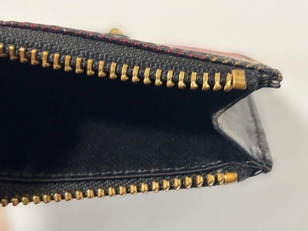 Crestbridge Check Pattern Card Case with Key Hold… - image 9