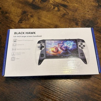 Black Hawk 5.5 - Inch Large Screen Handheld Video Game New w/ Open Box