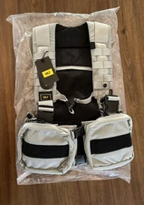 WLF ENDURO Cordura Moto Adventure Pack Vest (Ghost) Brand New.  Made In the USA