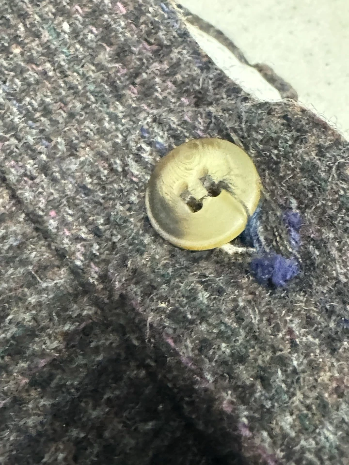 Pantalones de vestir Alexander Julian Colores para hombre 32X28 tweed dinero antiguo mezcla de lana puño Foto 2 de 4