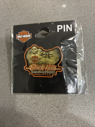 Harley-Davidson Mt Rushmore Black Hills Rapid City S.D. Pin