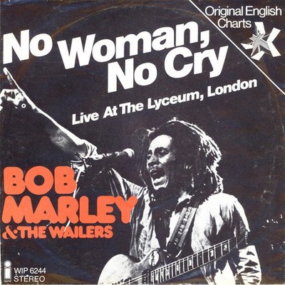 Bob Marley  The Wai - No Woman No Cry - Used Vinyl Record 7 - Y5826z