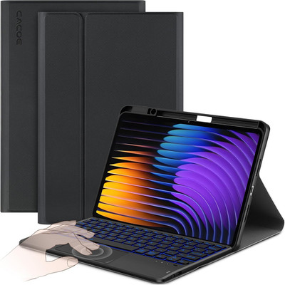 CACOE Hülle Tastatur Kompatibel Mit Xiaomi Mi Pad 7/ Mi Pad 7 Pro (11.2 Zoll, 20