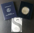 2007 W Uncirculated $1 American Silver Eagle Dollar