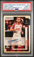 Marketplace image: 2024 Topps Chrome NSCC UCL Harry Kane UEFA Superfractor auto 1/1 PSA10 FC Bayern