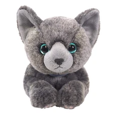 Sun Lemon Knee Cat Russian Blue M 17×18×47cm Stuffed Animal P-7652