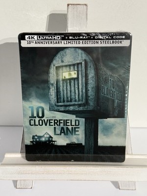 10 Cloverfield Lane 4K/Blu-ray + Digital 2026 STEELBOOK NEW John Goodman scifi