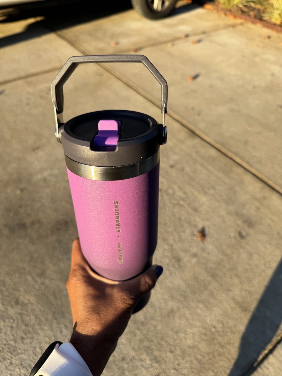 IWATADENKI SPランタンホヤ(バレンタイン限定カラー　パープル)セット STARBUCKS X STANLEY Taiwan HALLOWEEN PURPLE & BLACK OMBRE 30OZ HTF